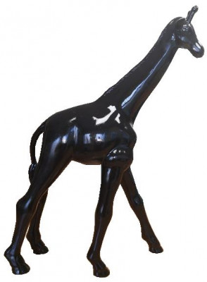 Designerfiguren Modern Dekoratiounen Gaart Giraffestatu Skulptur Skulpturen