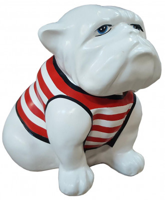 Modern Figuren Dekoratioun Hond Gaart Skulptur Skulpturen Designer Figur Statuett