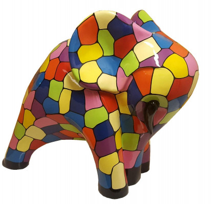 Designer Figur Statue Modern Figuren Dekoratioun Elefant Dekor Gaart Skulpturen