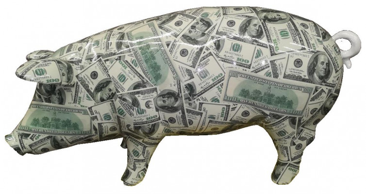 Designer Figuren Moderne Dekoratiounen Gaart, Schwäin Statue Skulptur Skulpturen