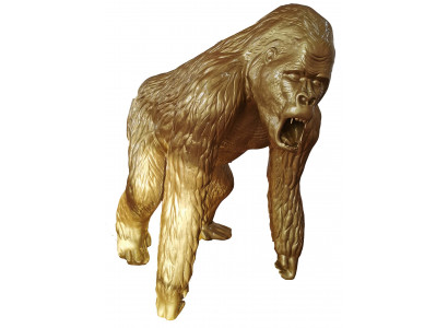 Gold Dekor Gorilla Figuren Statuen Dekoratioun Gaart Nei Designer Figur Statue