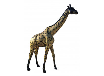 Designerfiguren Modern Dekoratiounen Gaart Giraffestatue Skulptur Skulpturen