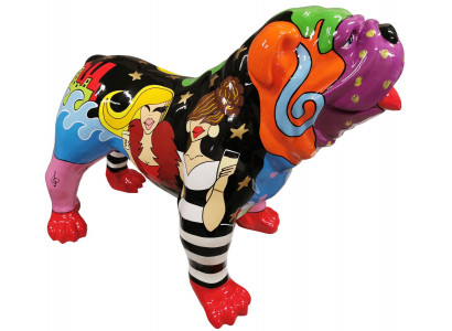 Abstrakt Figur Statue Figuren Dekoratioun Hond Gaart Skulptur Skulpturen 75x100
