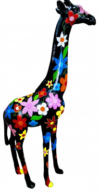 Designer Figuren Modern Dekoratiounen Gaart Giraff Statu Skulptur Skulpturen