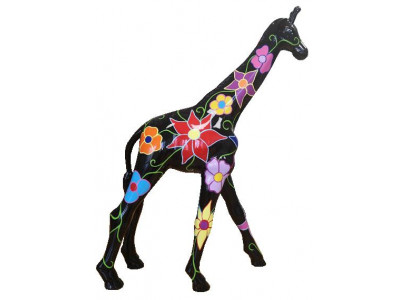 Abstrakt Giraff Statu Skulptur Designer Figuren Modern nei Gaart Skulpturen