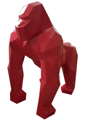 Gorilla Modern Figuren Statuen Dekoratioun Deko Gaart Nei Designéiert Figur Statue