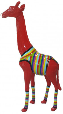 Designer Figuren Modern Dekoratiounen Gaart Giraffestatue Skulptur Skulpturen