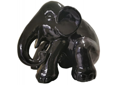 Elefant Figur Statue Modern Figuren Dekoratioun Deko Gaart Designer Skulpturen