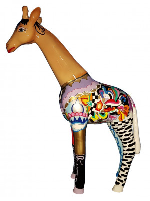 Skulpturen Design Wunn Deko Statuen Figuren Abstrakt Giraff Figur Dekoratioun