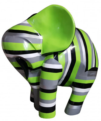 Designer Figur Statue Modern Figuren Dekoratioun Elefant Deko Gaart Skulpturen