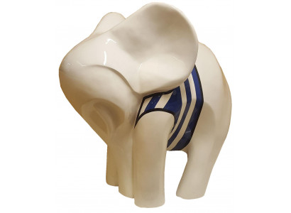 Designerfigur Statue Modern Figuren Dekoratioun Elefant Dekor Gaart Skulpturen