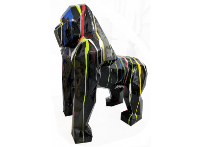 Figuren Statuen Dekoratioun Deko Gorilla Gaart Neit Design Figur Statue Modern