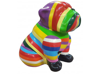 Designer Figuren Modern Dekoratiounen Holz Hond Nei Statue Skulptur Skulpturen