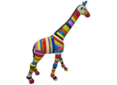 Wunneng Dekor Statuen Skulpturen Design Figuren Abstrakt Giraffefigur Dekoratioun