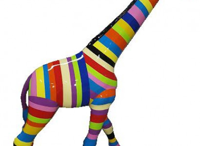 Wunneng Dekor Statuen Skulpturen Design Figuren Abstrakt Giraffefigur Dekoratioun