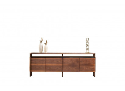 Buffet Anrichte Kommode Schaf Braun Holz Holzschaf Iesszëmmer
