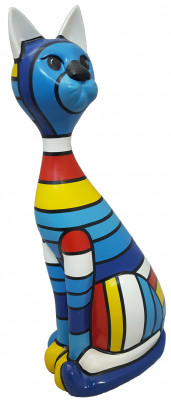 Modern Dekoratioun Abstrakt Figur Figuren Abstrakt Statuen Skulptur Kaz 95 cm