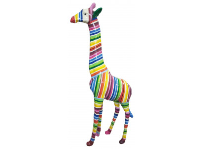 Giraf Design Figur Statue Modern Figuren Statuen Dekoratioun Deko Gaart Nei