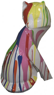 Statuen Skulptur Deko Statue Haus Deko Statue Skulptur Abstrakt Design Figur Neit