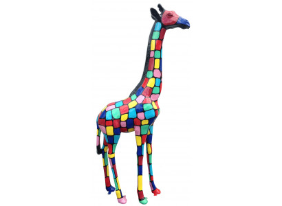 Abstrakt Déier Figur Handaarbecht Dekoratioun Wunn-Deko Skulpturen Statuen Figuren
