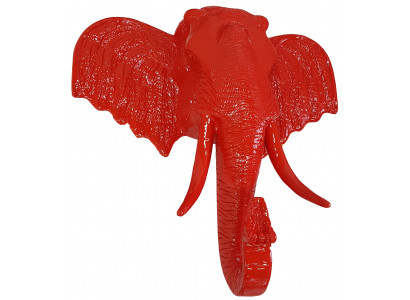Büsten Wand Abstrakt Design Kapp Konscht Elefant Skulptur Dekoratioun Skulptur Deko