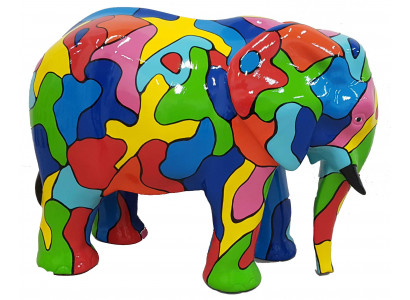 Designer Abstrakt Figur Modern Figuren Dekoratioun Elefant Deko Gaart Skulptur
