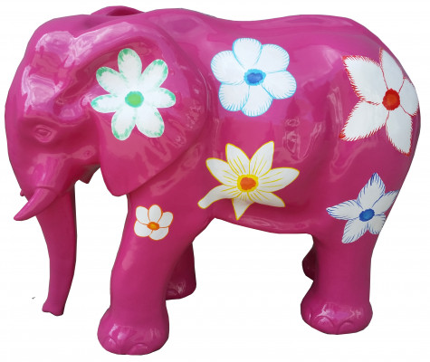 Designer Figur Statu Modern Figuren Dekoratioun Elefant Deko Gaart Skulpturen
