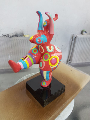 Wunn Deko Skulpturen Abstrakt Fraen Design Statuen Figuren Figur Dekoratioun