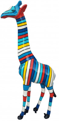 Design Figur Statue Modern Figuren Statuen Dekoratioun Dekor Giraff Gaart Nei