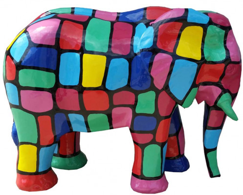 Designer Abstrakt Figur Modern Figuren Dekoratioun Elefant Deko Gaart Skulptur