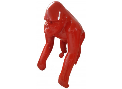 Designer Figur Statue Modern Figuren Statuen Dekoratioun Deko Gorilla Gaart Nei