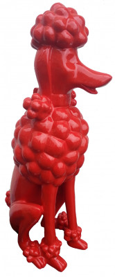 Designer Abstrakt Figur Modern Figuren Dekoratioun Pudel Deko Gaart Skulpturen