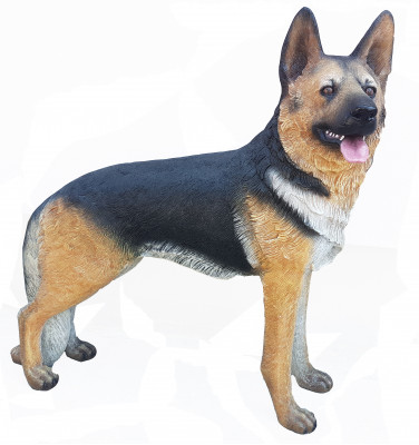 Designer Figur Statue Modern Figuren Dekoratioun Hond Gaart Skulptur Skulpturen