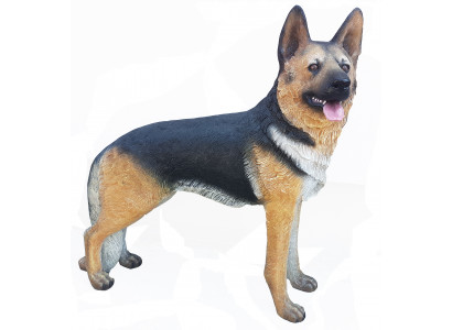 Designer Figur Statue Modern Figuren Dekoratioun Hond Gaart Skulptur Skulpturen