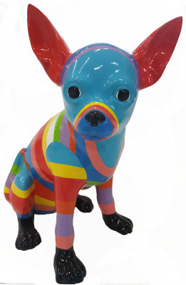 Designer Figur Statue Modern Figuren Dekoratioun Hond Gaart Skulptur Skulpturen