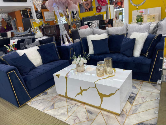 Medusa Canapé Set Garnitur 3+2 Sofa Sofagarniture Couchen Siitzmöbel Stoff