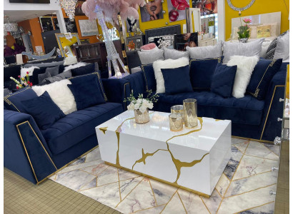 Medusa Canapé Set Garnitur 3+2 Sofa Sofagarniture Couchen Siitzmöbel Stoff