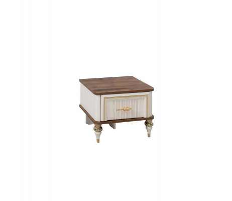 Set vu Kannerszëmmer: Bett, Kannerbett, Kannermeubel Set aus 5 Deeler a wäissem Holz.