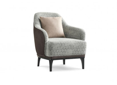 Ohrensessel Sessel Einsitzer 1 Sëtzer Stoffsessel Gro Design Modern