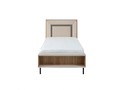 Bettrahmen Kannerbett 120 cm Bett Kannerzëmmer Bettgesteller Brong Holz