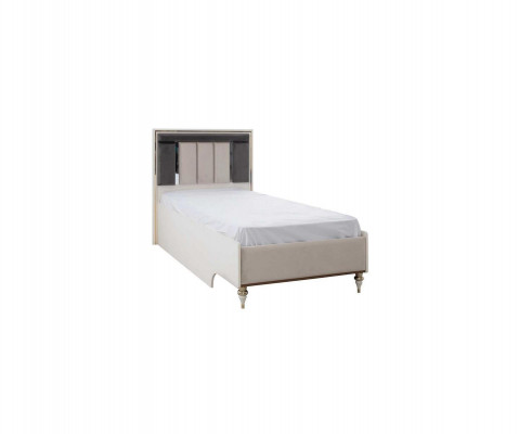 Luxus Kannerschlofkummer Bettkader Bett Kannerzëmmer Bettgestellen Beige Stoff