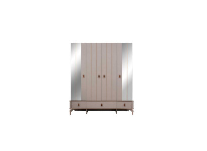 Kleedersschaf Kannerschaf Holzschaf Schaf Holz Beige Spigel