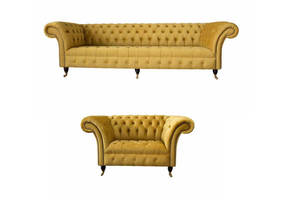 Sofasët 3+1 Sëtz Set Design Sofas Polster Couchen Modern