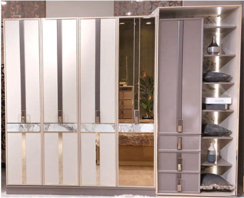 Luxus Kleederschaf Schlofkummer Ariichtung Schaf Modern Design Miwwelen