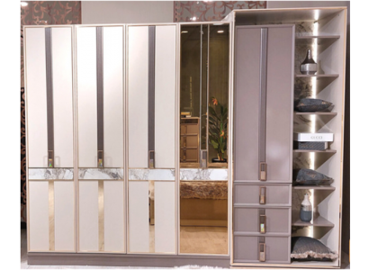 Luxus Kleederschaf Schlofkummer Ariichtung Schaf Modern Design Miwwelen