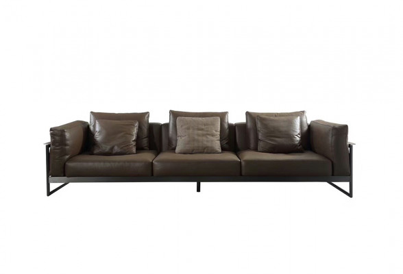 Design Miwwel Canapé Sofa 3-Sëtz Polster Canapéë Wunnzëmmer Couchen Lieder Dräisëtzer