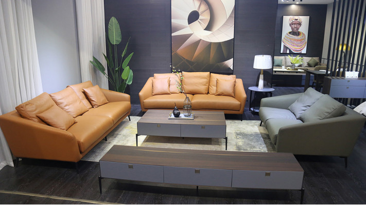 Designer Sofagarnitur 3+2+1 Sëtzer Couch Polster Garnitur Wunnzëmmer Sofas