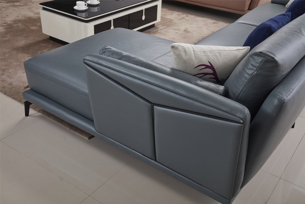 Design Ecksofa Wunnlandschaft Sofa Canapé L-Form Polster Canapéen Lieder Canapéen
