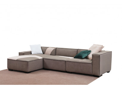 Eckcouch Wunnlandschaft Sofa Couch L Form Polster Couchen Lieder Design Italien