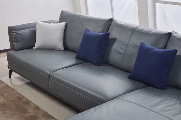 Design Ecksofa Wunnlandschaft Sofa Canapé L-Form Polster Canapéen Lieder Canapéen